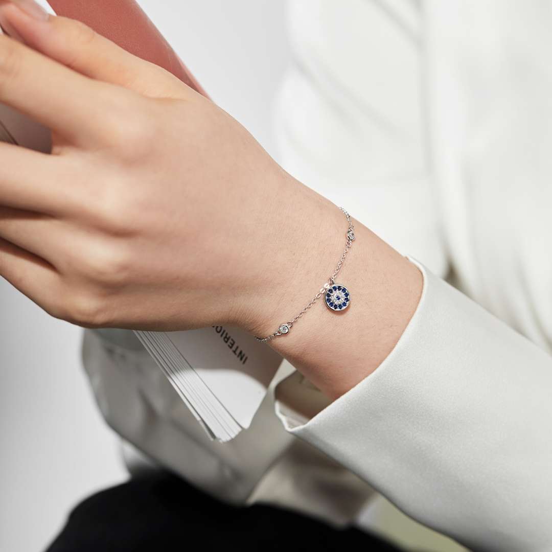 [Clover Jewelry]デビルズアイ ラウンドシェイプ ブレスレット