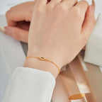 [Clover Jewelry]Halskette mit Evil-Eye-Form