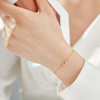 [Clover Jewelry]Halskette mit Evil-Eye-Form