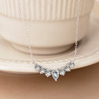 [Clover Jewelry]カラフルなハートネックレス