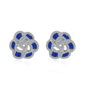[Clover Jewelry]Exquisite Flower Shape Daily Earrings