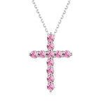 [Clover Jewelry]Unique Cross Shape Necklace