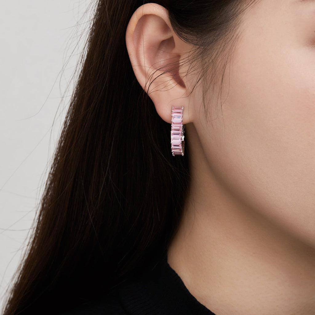 [Clover Jewelry]Strahlende Ohrringe mit Herz-Ausschnitt