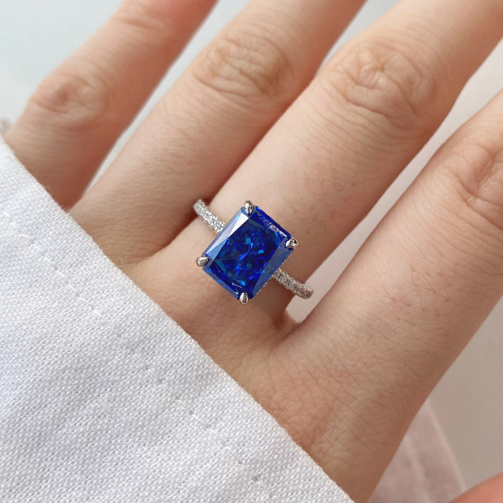 [Clover Jewelry]4.0 Karat luxuriöser Verlobungsring