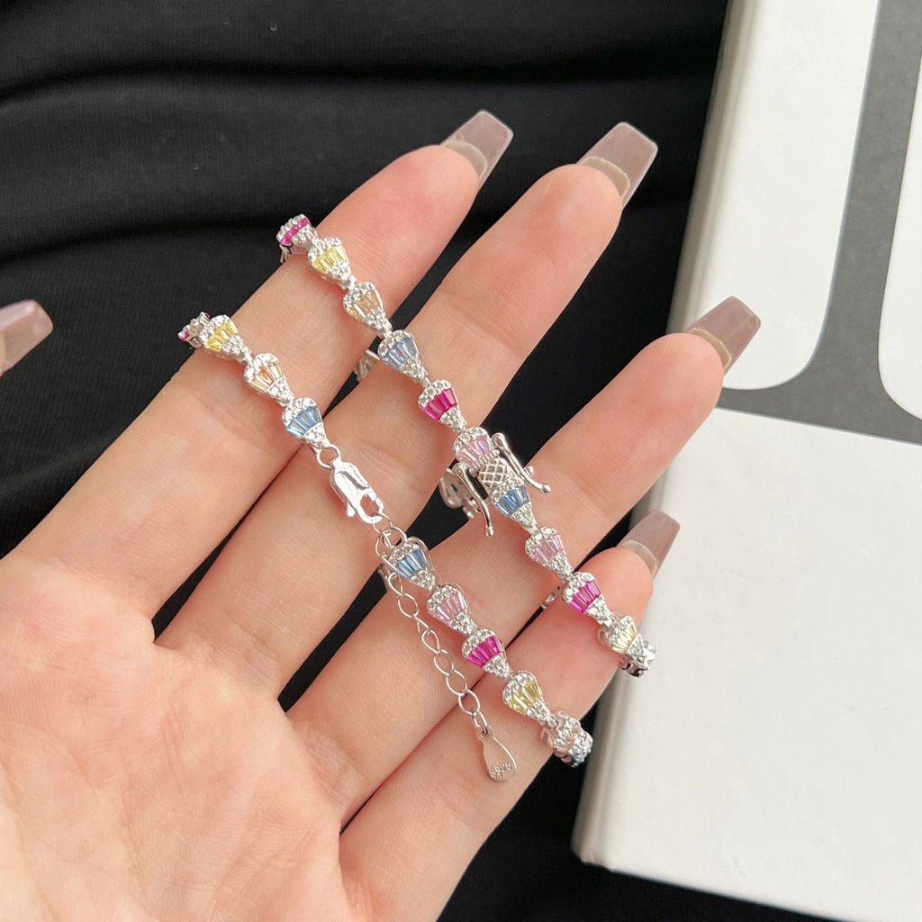 [Clover Jewelry]煌めくしずく型デイリーブレスレット