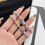 [Clover Jewelry]煌めく精巧なマルチカットパーティブレスレット