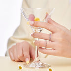 [Clover Jewelry]デイリーリング ラウンドカット 上品な輝き