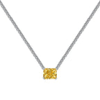 [Clover Jewelry]4.0カラット エレガントラディアントカットネックレス