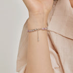 [Clover Jewelry]ユニークなカラフルな花型デイリーブレスレット