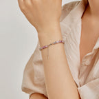 [Clover Jewelry]ユニークなカラフル蝶型パーティーブレスレット