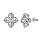 [Clover Jewelry]四つ葉のクローバー ボールピアス