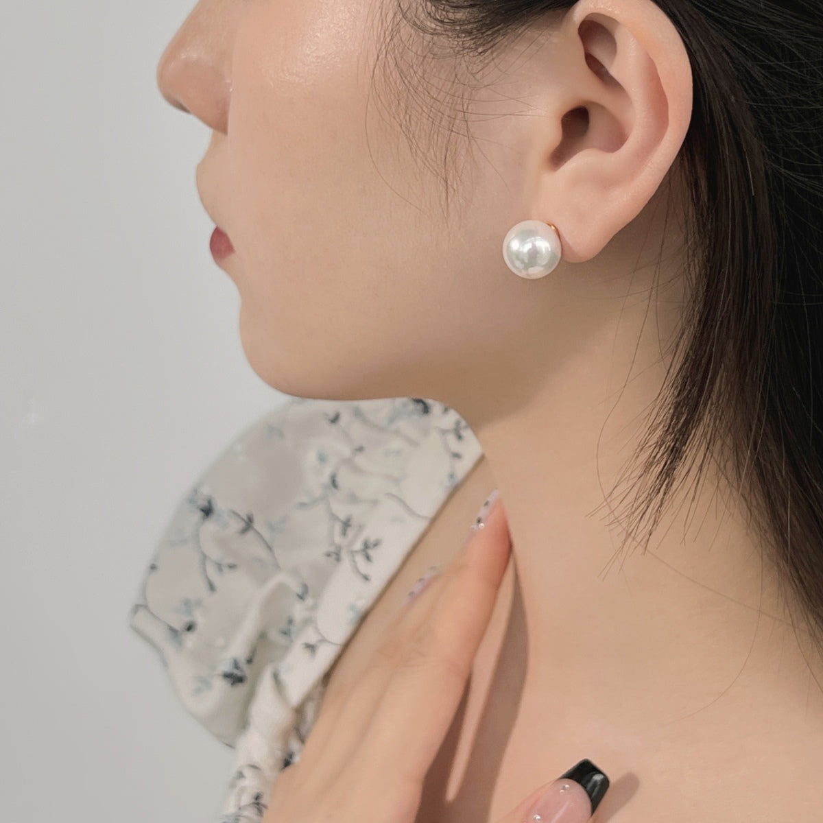 [クローバー・ジュエリー]繊細なパールピアス