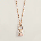 [Clover Jewelry]HM ADVANCED NICHE LOCK HEAD NECKLACE DIAMONDS