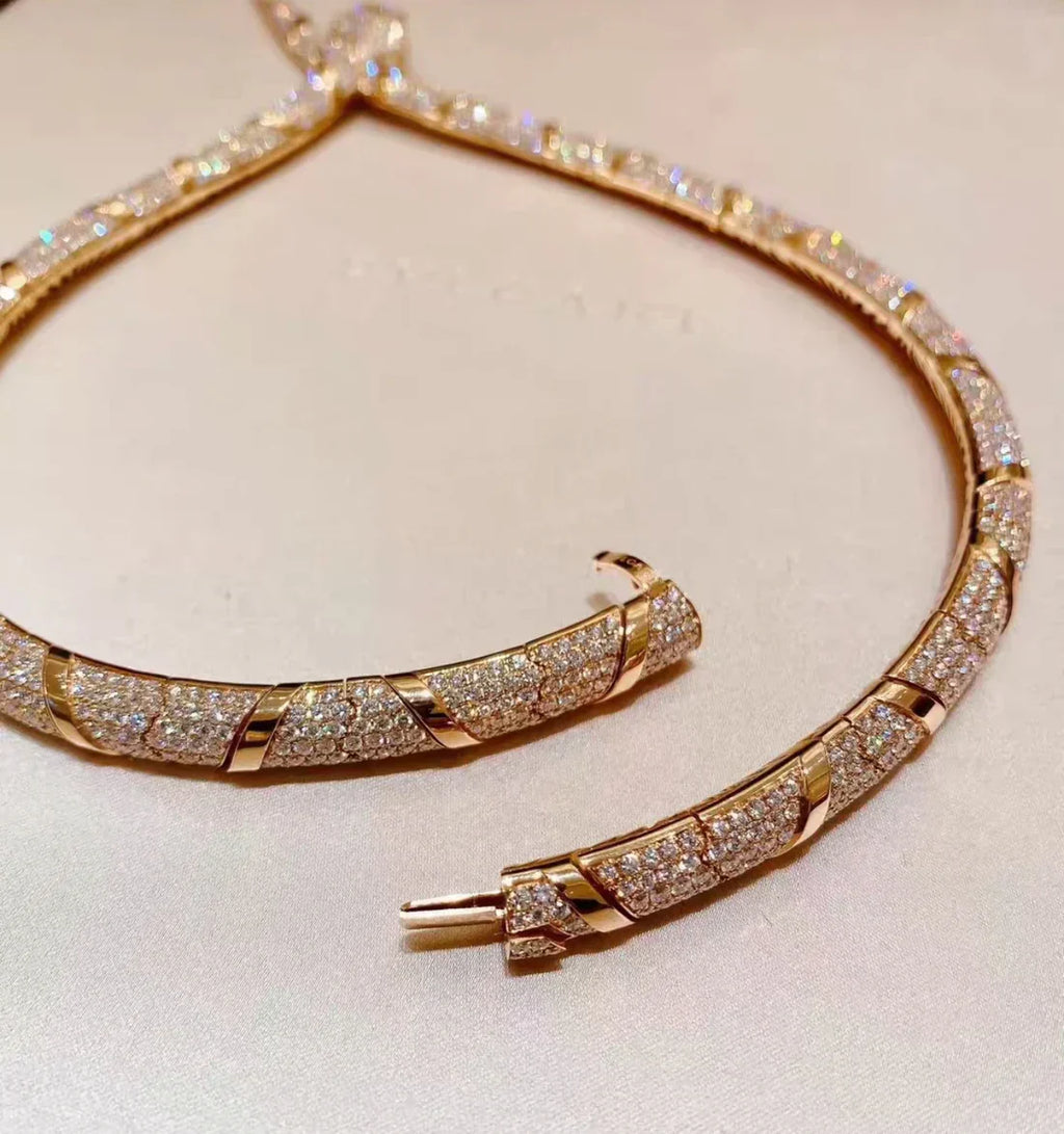 [Clover Jewelry]HAUTE COUTURE GOLD SERPENTI NECKLACE
