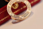 [Clover Jewelry]LOVE NECKLACE ADJUSTABLE ROSE GOLD