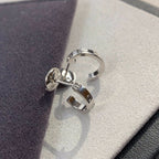 [Clover Jewelry]LOVE EARRINGS 2.65MM SILVER
