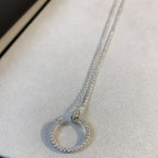 [Clover Jewelry]ジュスト ネックレス シルバー ダイヤモンド