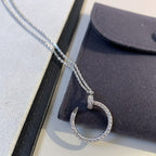 [Clover Jewelry]ジュスト ネックレス シルバー ダイヤモンド