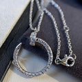 [Clover Jewelry]ジュスト ネックレス シルバー ダイヤモンド
