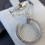 [Clover Jewelry]ジュスト ネックレス シルバー ダイヤモンド