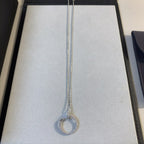 [Clover Jewelry]ジュスト ネックレス シルバー ダイヤモンド