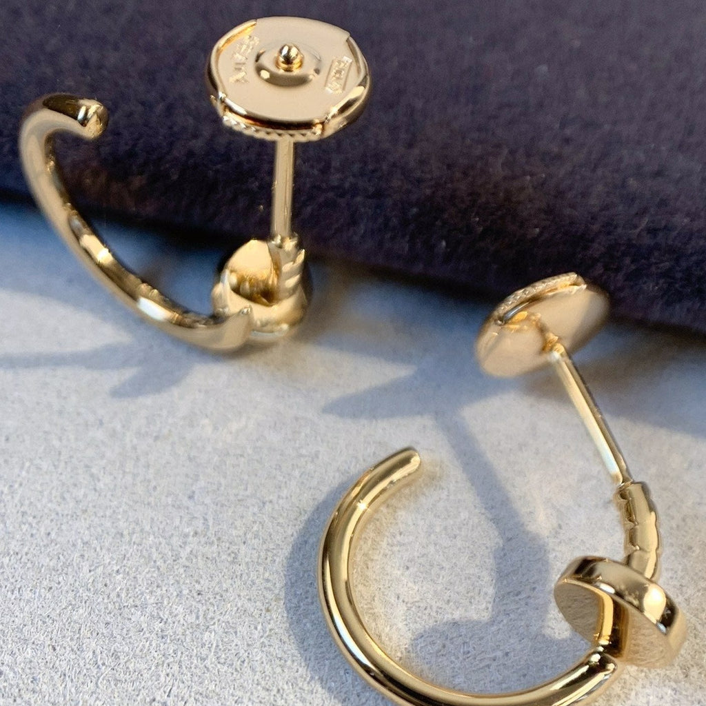 [Clover Jewelry]JUSTE EARRINGS PINK GOLD
