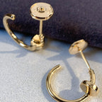 [Clover Jewelry]JUSTE EARRINGS PINK GOLD