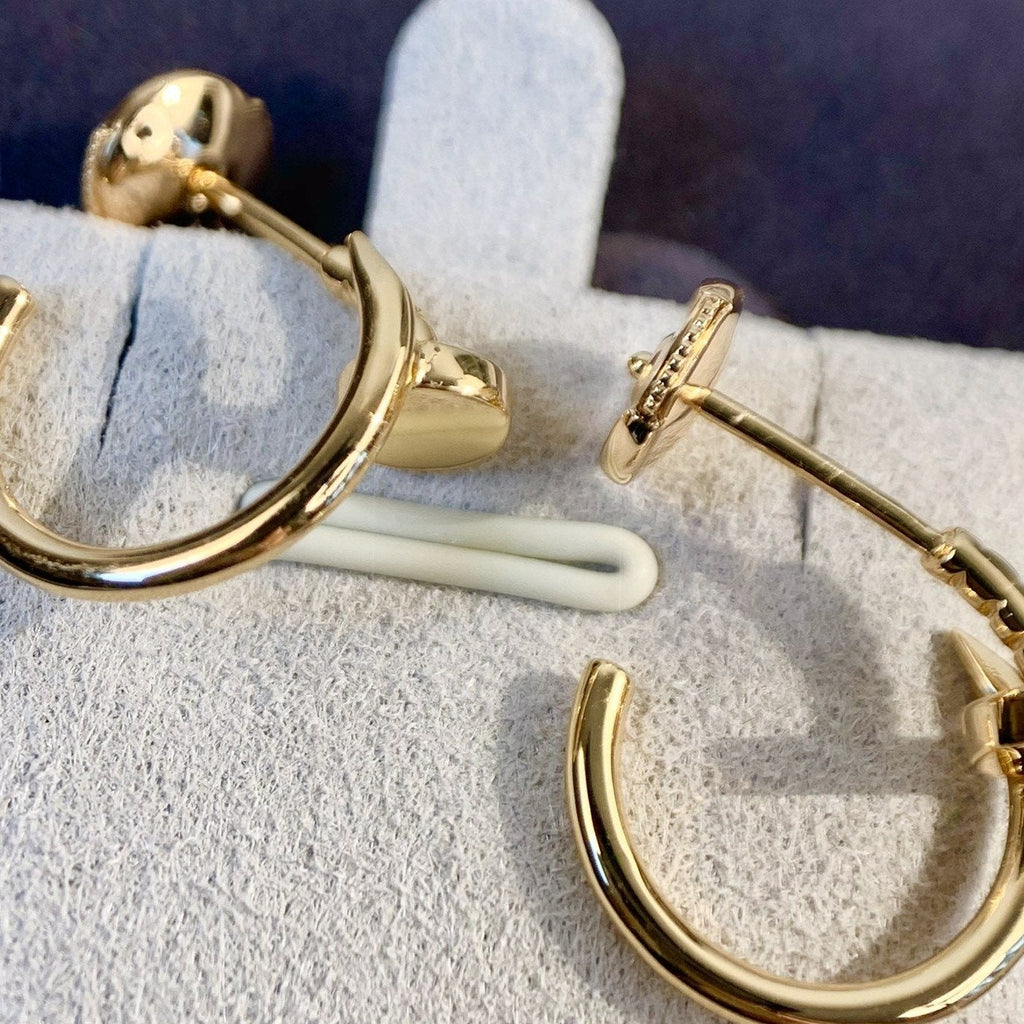 [Clover Jewelry]JUSTE EARRINGS PINK GOLD
