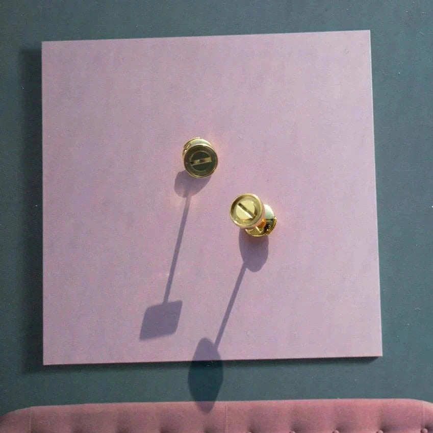 [Clover Jewelry]LIEBESOHRRINGE GOLD 10MM