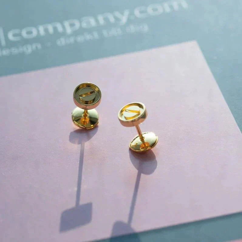 [Clover Jewelry]LIEBESOHRRINGE GOLD 10MM