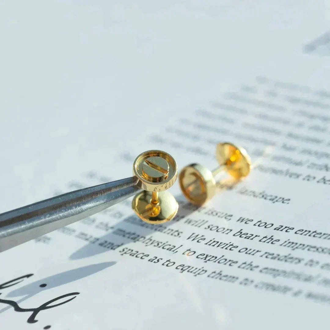 [Clover Jewelry]LIEBESOHRRINGE GOLD 10MM