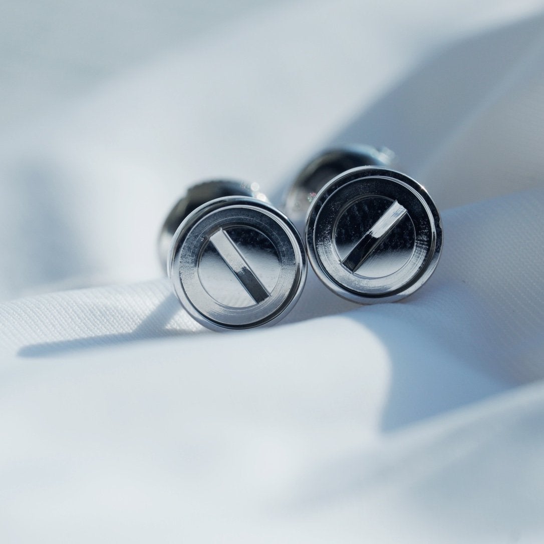 [Clover Jewelry]LOVE EARRINGS SILVER 10MM