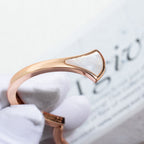 [Clover Jewelry]DREAM BRACELET OPEN PINK GOLD MOP