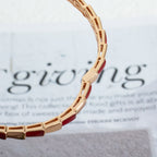 [Clover Jewelry]SERPENTI BRACELET PINK GOLD RUBELLITE