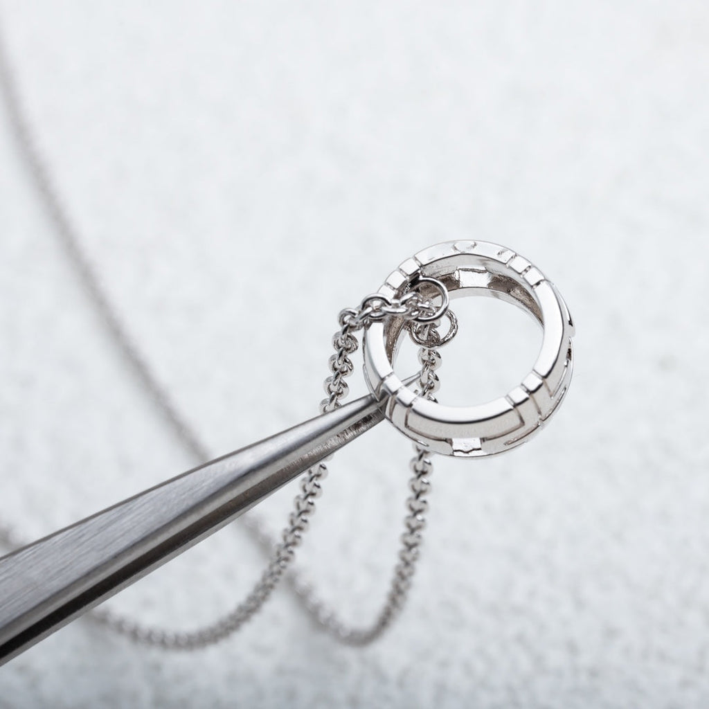 [Clover Jewelry]PARENTESI NECKLACE SILVER