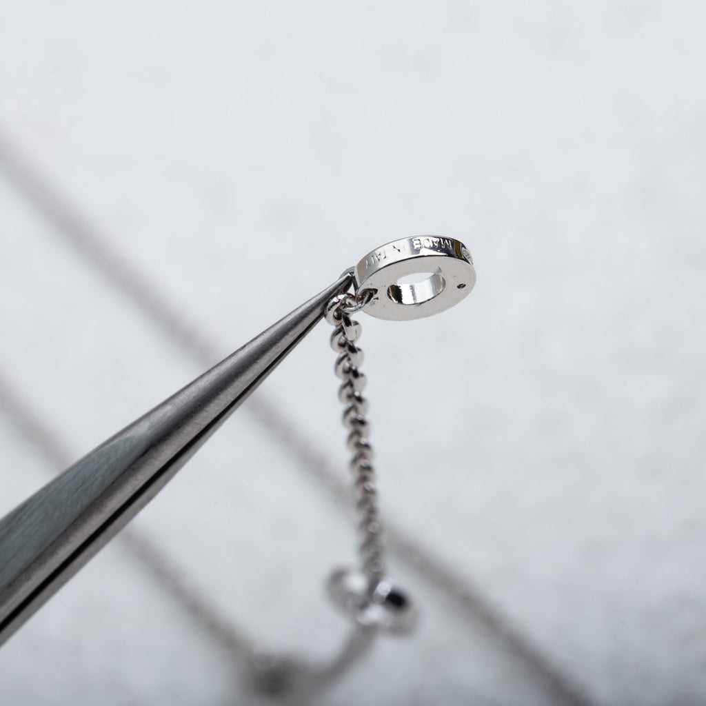 [Clover Jewelry]PARENTESI NECKLACE SILVER