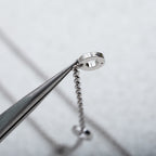 [Clover Jewelry]PARENTESI NECKLACE SILVER