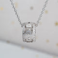 [Clover Jewelry]PARENTESI-HALSKETTE SILBER DIAMANT