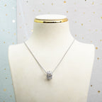 [Clover Jewelry]PARENTESI-HALSKETTE SILBER DIAMANT