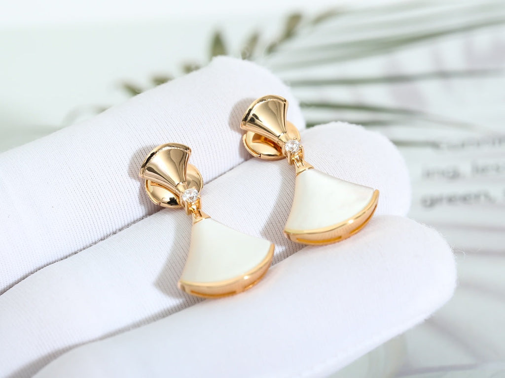 [Clover Schmuck]TRAUM MOP PINK GOLD OHRRINGE
