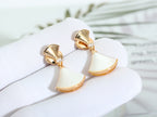 [Clover Schmuck]TRAUM MOP PINK GOLD OHRRINGE