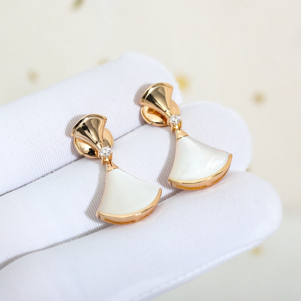 [Clover Schmuck]TRAUM MOP PINK GOLD OHRRINGE