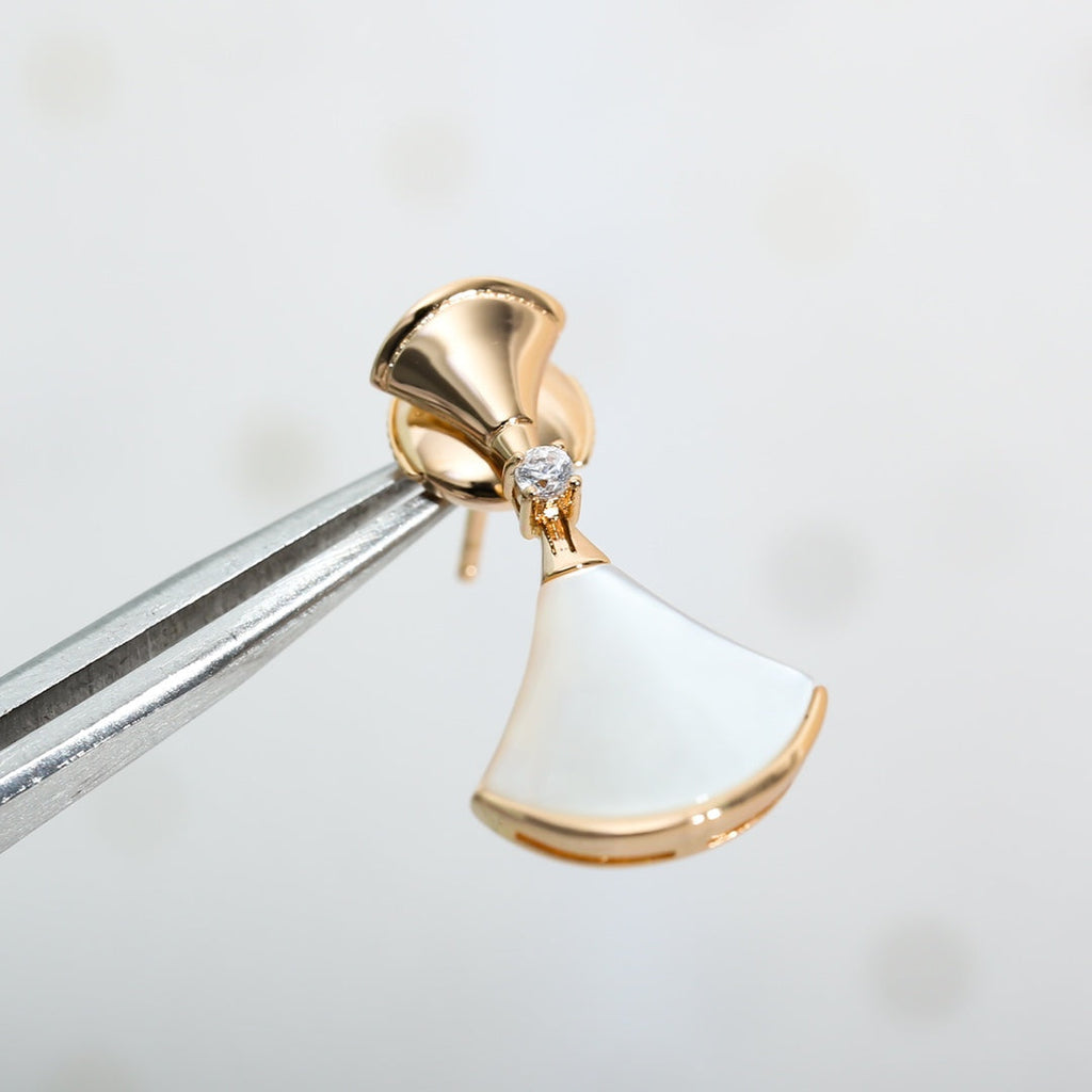 [Clover Schmuck]TRAUM MOP PINK GOLD OHRRINGE