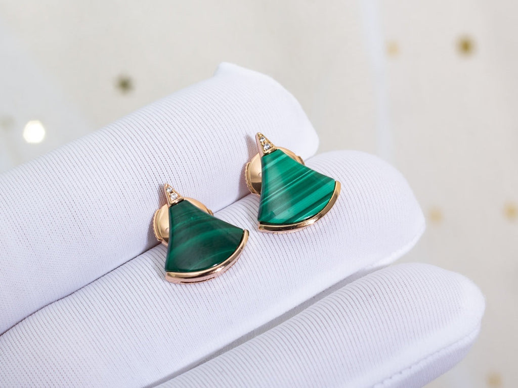 [Clover Jewelry]DIVAS DREAM EARRINGS PINK GOLD