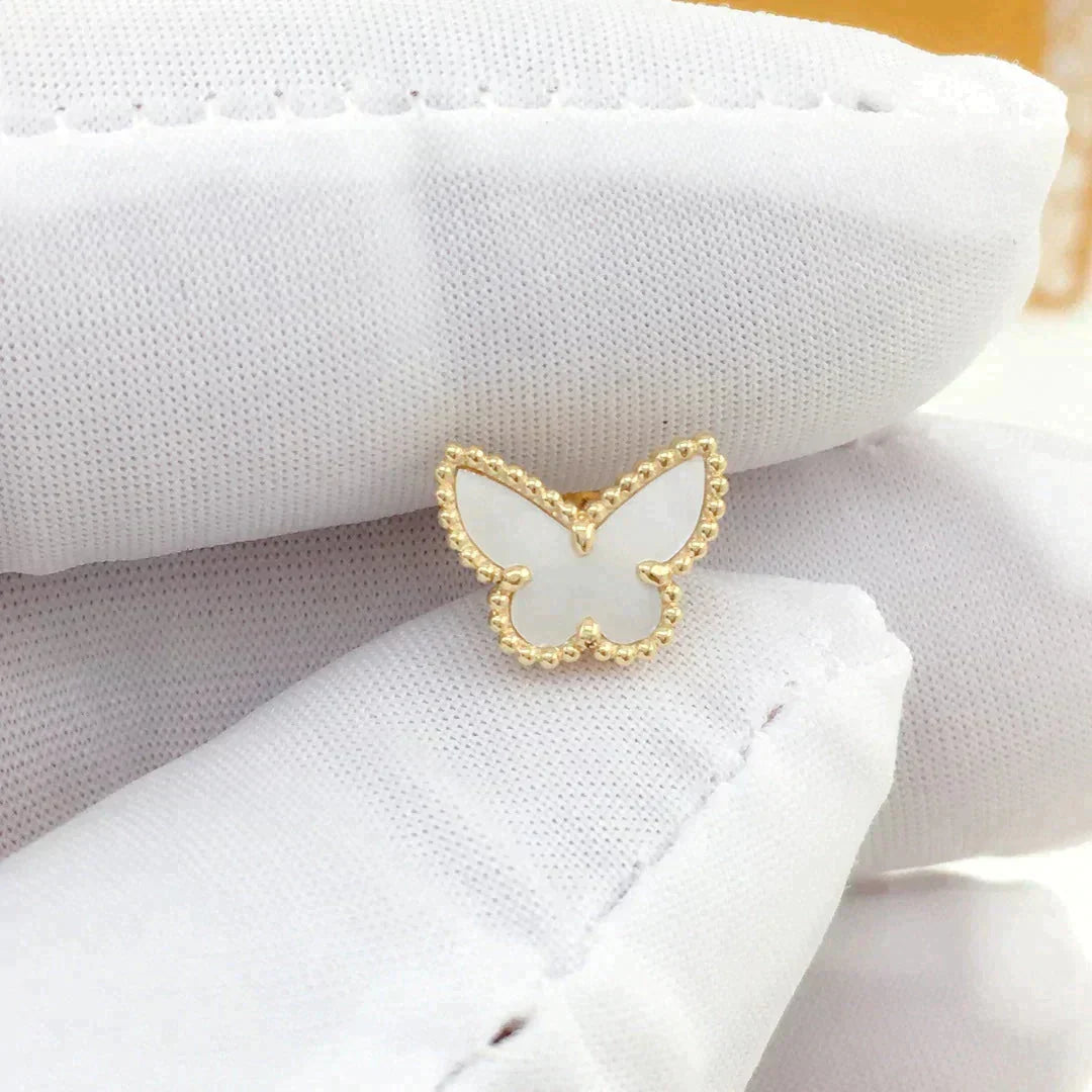 [Clover Jewelry]SWEET BUTTERFLY MOP EARSTUDS