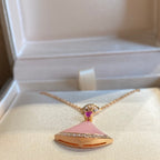 [Clover Jewelry]DREAM NECKLACE PINK OPAL