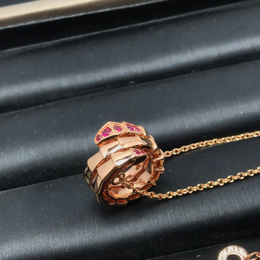 [Clover Jewelry]SERPENTI ANHÄNGER-HALSKETTE