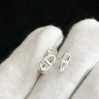 [Clover Jewelry]CHAINE SMALL EARRINGS GOLD AND SILVER