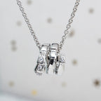 [Clover Jewelry]セルペンティ シルバーネックレス ダイヤモンド