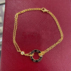 [Clover Jewelry]LOVE ARMBAND 2 DIAMANTEN